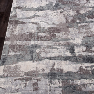 Ковер M412A - CREAM / D.GRAY  OLIMPOS