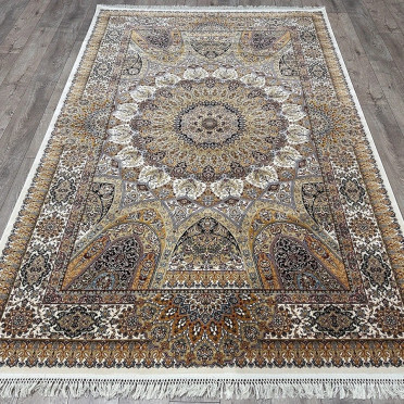 Ковер турецкий Абришим 3809A CREAM прямоугольный