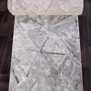 Ковровая дорожка 04022G - GREY / GREY - коллекция ARMINA