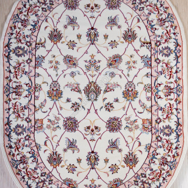 Монгольский ковер HUNNU (шерсть + вискоза) 6C1562 001 овальный