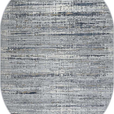 Турецкий ковер Regnum 37381A OVAL BLUE / L.GREY