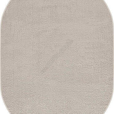 Ковер белорусский Шегги Микрофибра 11001 OVAL 53 овальный