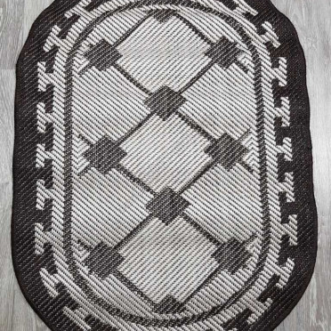 Безворсовый ковер SZ1478A4O OVAL 11 Циновка Тпе
