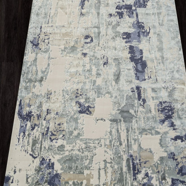 Ковер A123AY - BLUE / GREY - Прямоугольник - коллекция EMPEROS
