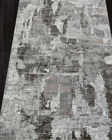 Ковер российский F238 GRAFF (PP Heatset Высокоплотный, бежевый, серый)