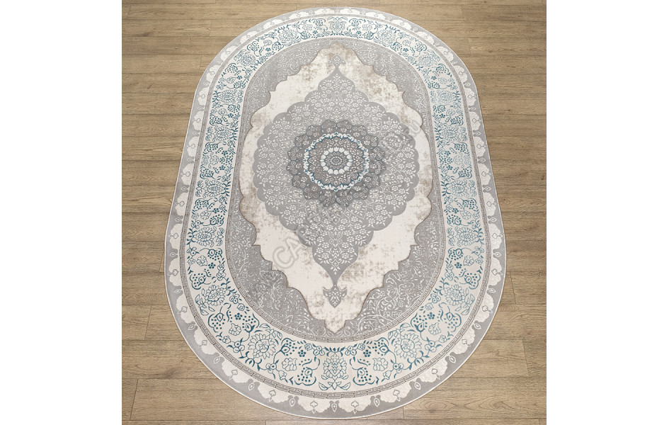 КОВРЫ ДИЗАЙН 27715 ЦВЕТ 23357 Лакшери овал