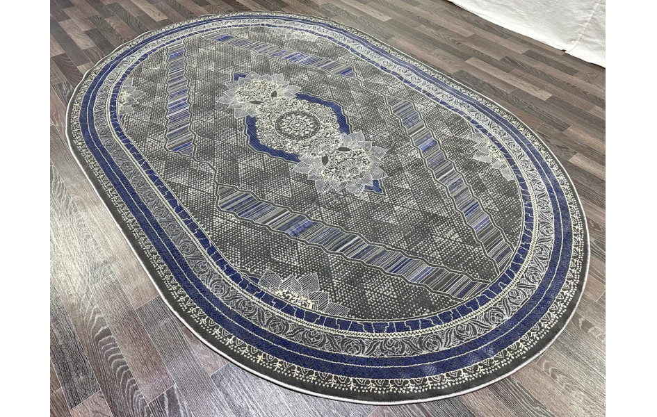 Ковер турецкий Lisa A3381A овальный