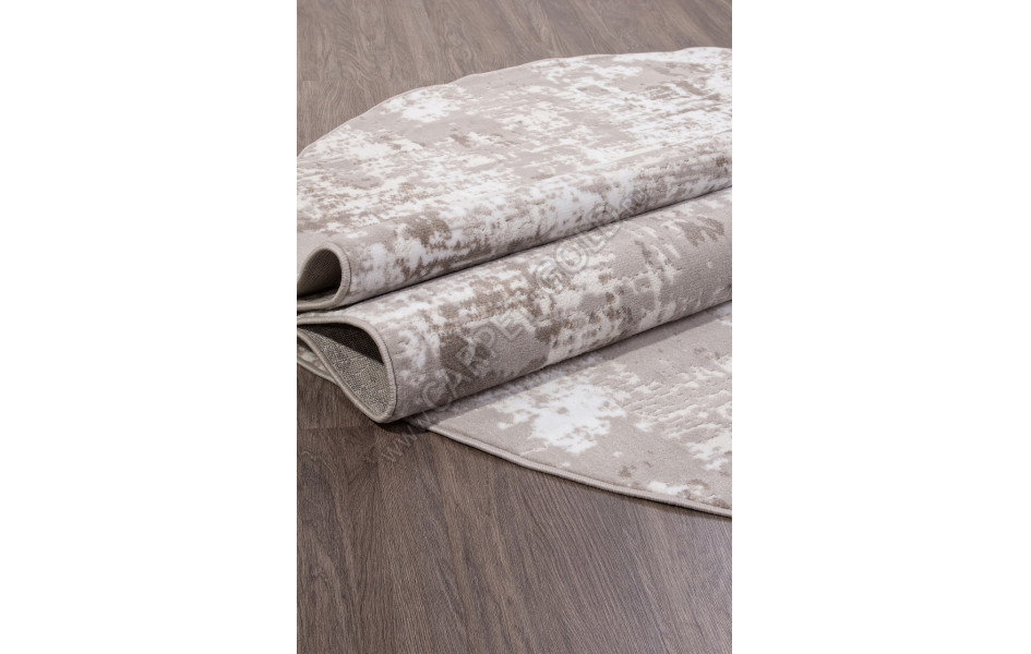 Ковер 8675 - GRAY - Овал - коллекция RICHI