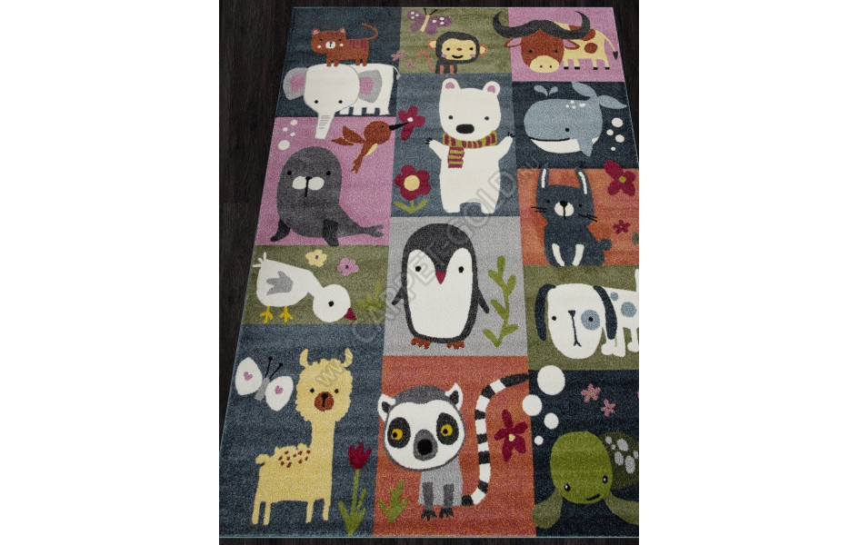 Ковер C215 - MULTICOLOR - Прямоугольник - коллекция RIO