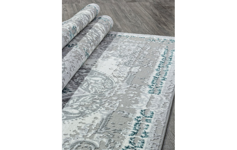 Ковер F290 - GRAY - Прямоугольник - коллекция PALERMO