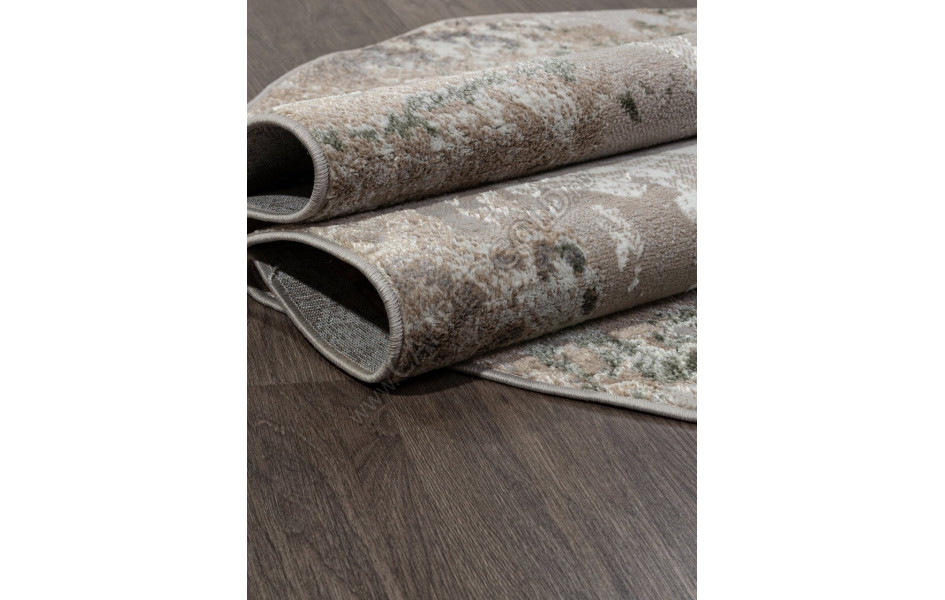 Ковер 00085A - L.GREEN / BEIGE - Овал - коллекция PARADIZE