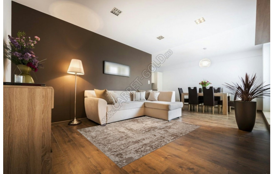 Ковер M027A - WHITE / BONE - Прямоугольник - коллекция SIESTA