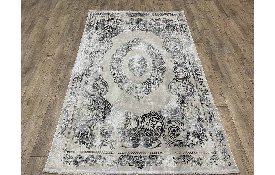 04698A CREAM/GREY DECO