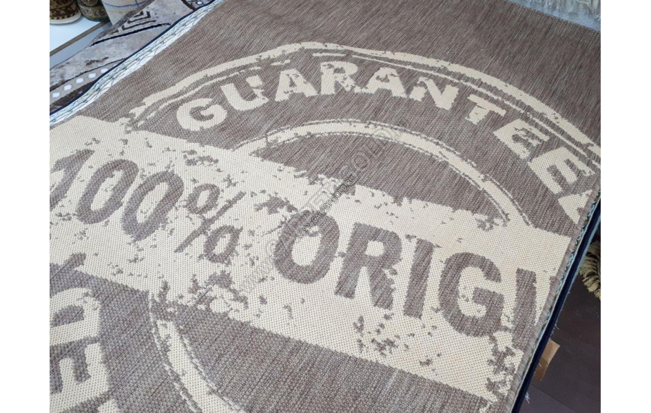 Циновка из Бельгии Cottage 4520-3009 BROWN NATURAL